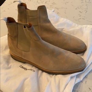 Common Projects Chelsea Suede Boot Tan